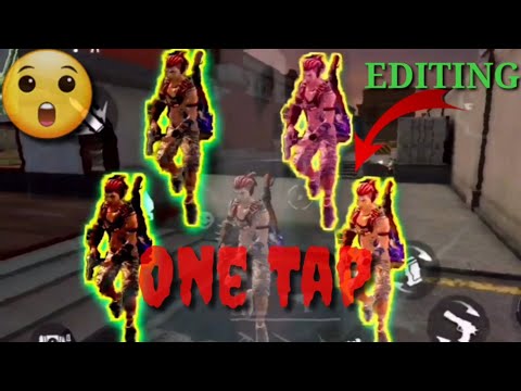 One Tap Video Editing .. Free Fire Gameplay .. Kinemaster Video Editing... #freefire #onetap