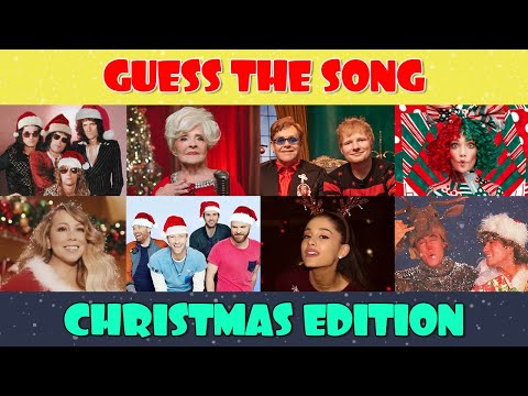 Guess the Christmas Songs | Music Quiz