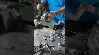 Take a look at what Sunrise Metal is making today!⚒️ #sunrisemetal #aluminumcastingprocess