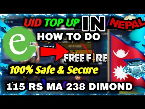 HOW TO DO UID TOP UP IN NEPAL || GARENA FREE FIRE  UID TOP UP IN NEPAL ||KADDU GAMING