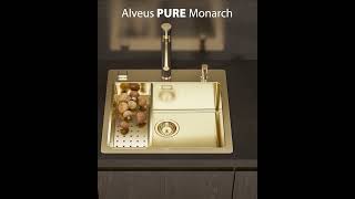 GAMA ALVEUS MONARCH PURE - CHIUVETA DE BUCATARIE AURIE