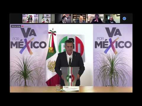 Mensaje de Alejandro Moreno Cárdenas /  VA POR MÉXICO