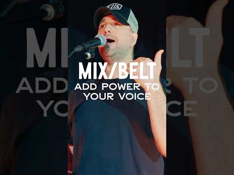 TRY THIS VOCAL EXERCISE: MIX/BELT #voice #vocalcoach #singer #belt #belting #mix #mixing #shorts