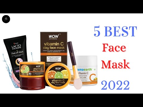 Best 5 Face Mask 2022⚡| Top 5 Best Face Mask Removing Blackheads and Whiteheads & Fresh Glowing Skin