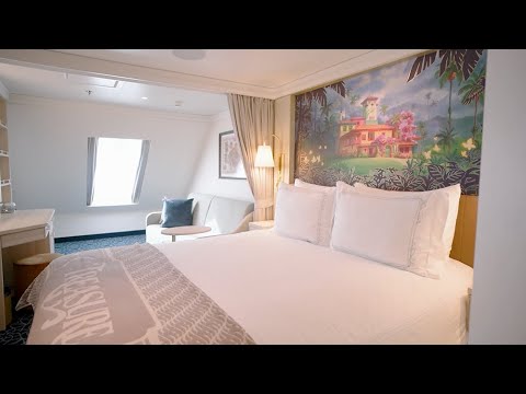 Disney Treasure - Deluxe Oceanview Stateroom (Categories 9C and 9D) | Disney Cruise Line