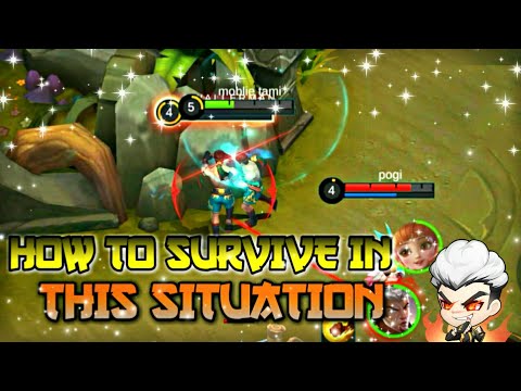 HOW TO SURVIVE IN THIS SITUATION😉 (Mobile Legends) •|Tamitzy