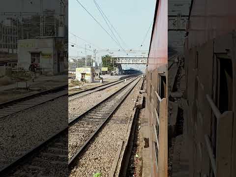 14624 FZR-SEY Patalkot Express departure from Mathura junction #train #lhb_coach