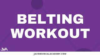 Daily Belting Exercises For Singers