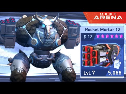 Is Jugger with Rocket Mortar the Craziest Combo Ever? Wait Until You See It in Action! 😱💥 Mech Arena