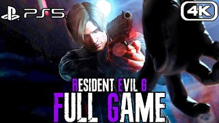 RESIDENT EVIL 6 PS5 Gameplay Walkthrough FULL GAME (4K 60FPS) No Commentary (All Campaigns)