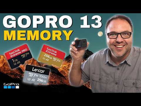 GoPro Recommended Memory Cards for GoPro Hero 13 Black (Best SD Cards for GoPro)