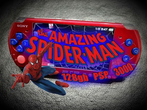 Spiderman PSP 3000 128gb