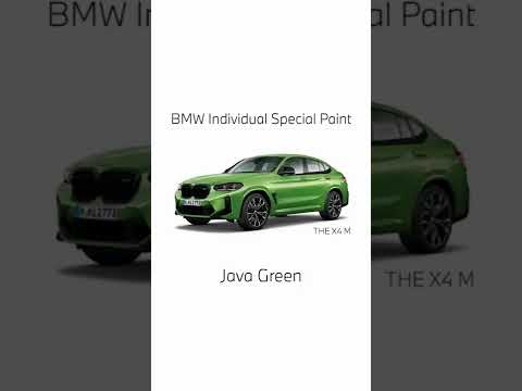 BMW Individual Special Colours for X models