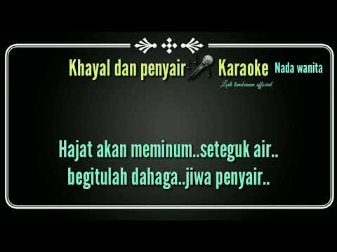 Khayal dan penyair_karaoke_nada wanita