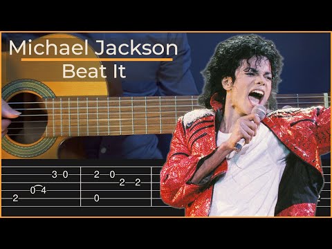 Beat It - Michael Jackson (Simple Guitar Tab)