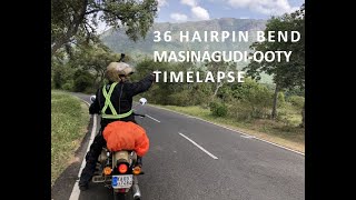 Ad Masinagudi to Ooty Ghat , 36 Hair Pin Bend Road Jungle Road