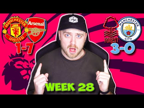 PREMIER LEAGUE 2024/25 WEEK 28 PREDICTIONS & TIPS | MAN UNITED VS ARSENAL & FOREST VS MAN CITY!