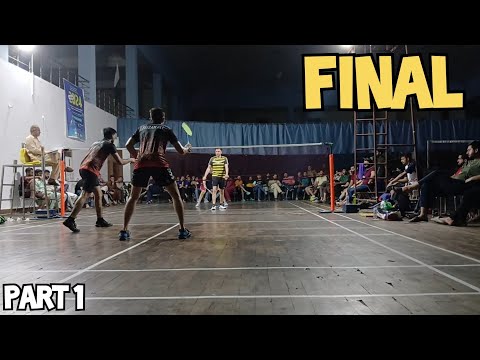 Final - Ibrar & Faizan vs Rizwan Rana & Irfan | Pakistan badminton match Part 1