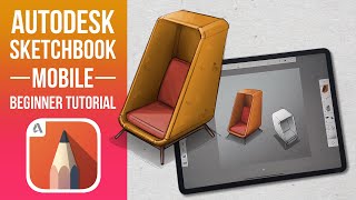 Autodesk Sketchbook Mobile Beginner Tutorial