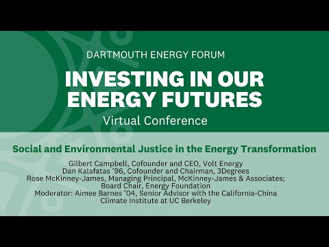 Social and Environmental Justice in the Energy Transformation