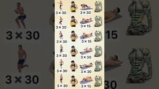 Daily Abs workout #short #chestworkout #situpheadshots #homeworkout