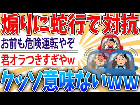 【バカ】なんや煽られとるな…よし！あれやるか蛇行運転【2ch面白いスレ】