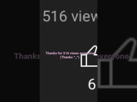 Thanks for all the views