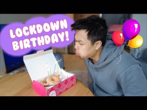 Celebrating Another Birthday in Lockdown Vlog!