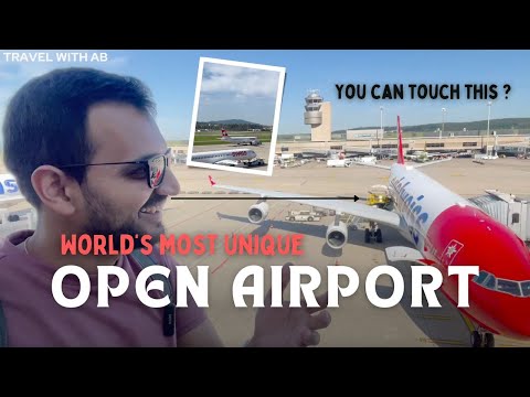 World's most unique OPEN Airport | Heaven for airplane spotting