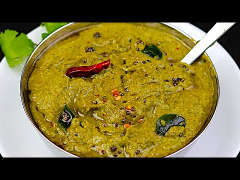 கொத்தமல்லி சட்னி ஹோட்டல் சுவையில் இப்டி செய்க😋| kothamalli chutney recipe in tamil/coriander chutney