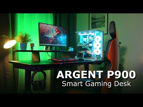 ARGENT P900 Smart Gaming Desk - First Look | Design by Studio F. A. Porsche