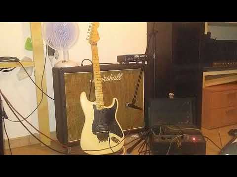 Part 2 Marshall JMP 2204 + Echoplex EP-3 Van Halen Tone (On Fire Backing Track)