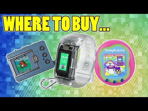 Where to Buy Digimon Merchandise and Virtual Pets (+ Tamagotchi Too!)