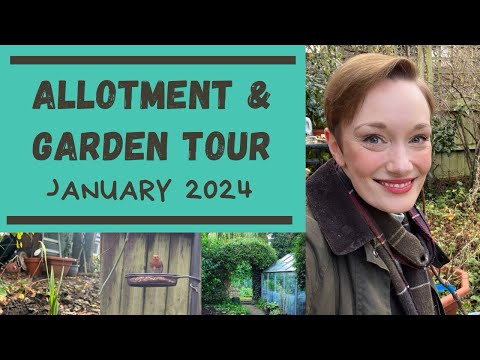 JANUARY ALLOTMENT AND COTTAGE GARDEN TOUR 2024