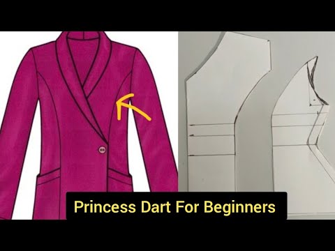 Princess Dart For Beginners / Pattern Drafting