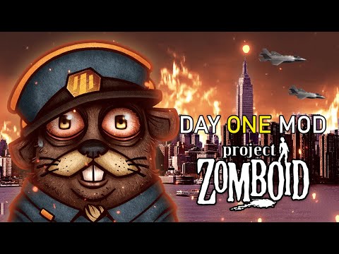 Surviving the START of Project Zomboid's Apocalypse (Day One mod)