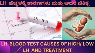 LH blood test. Causes of high low LH .Treatment Indications cost ,LH FSH Ratio and report explained