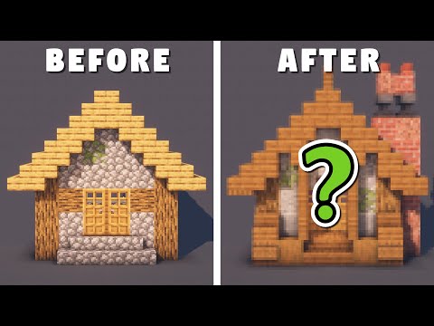 Transforming a Minecraft Village House!