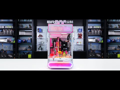 「BRO」4K PC Build Thermaltake The Tower 500 Doll Machine MOD. Shorts Video #thermaltake #pcbuild