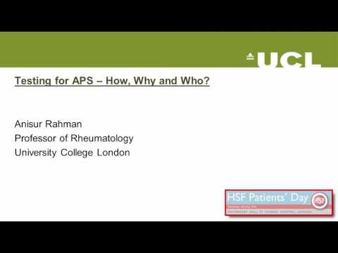 03 Prof Anisur Rahmam Testing for APS – who why and how