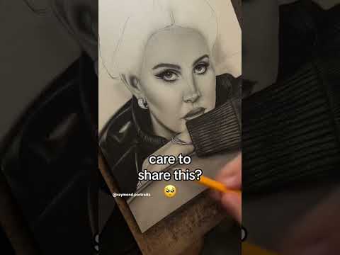 DRAWING LANA (tiktok: raymond.portraits) #art #artistdrawing #shortsvideo #artist