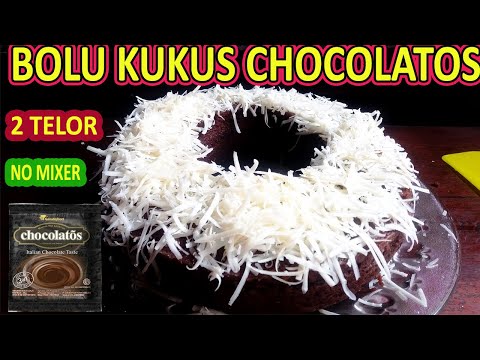 CARA BUAT BOLU KUKUS CHOCOLATOS TANPA MIXER