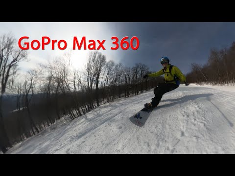 Dec 1 snowboarding with gopro 360