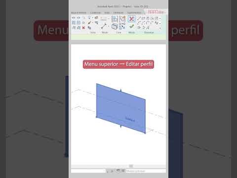 Como modelar paredes personalizadas no Autodesk Revit #Shorts