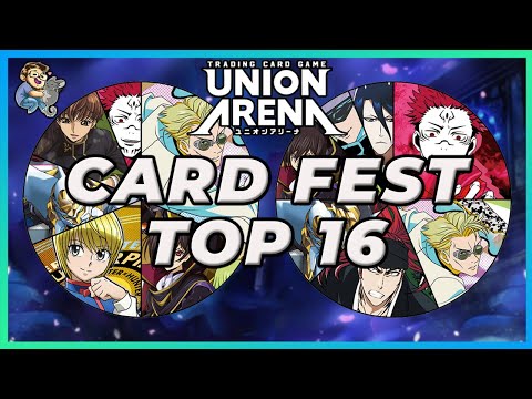 Union Arena NA Regional Top 16 Lists! | Day 1 & Day 2 Bandai Card Game Fest Orlando