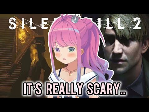 Himemori Luna got really SCARED playing Silent Hill 2, first time meets Pyramid Head [HIGHLIGHTS]