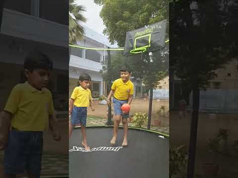 veveaham kidz school - (UKG C) TRAMPOLINE ACTIVITY