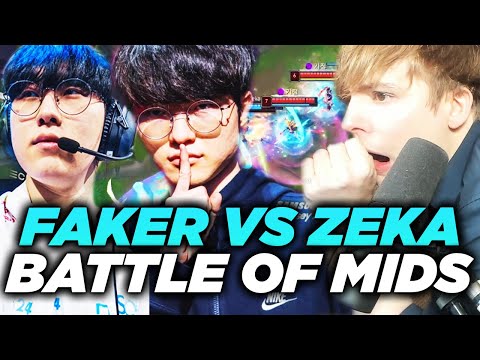 LS | FAKER vs ZEKA - LCK PLAYOFFS | T1 vs HLE