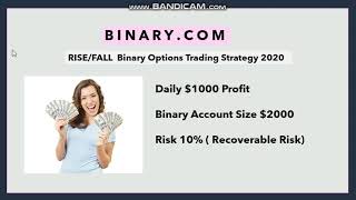 Binary.com Real Account Tick Trading 99% Working Binary Strategy for Beginners 2020,