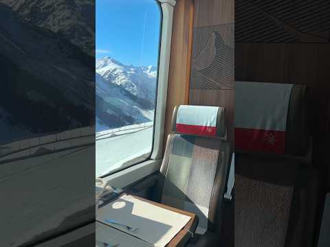 GLACIER EXPRESS: Switzerland’s premier panoramic train from Zermatt to St Moritz #switzerland